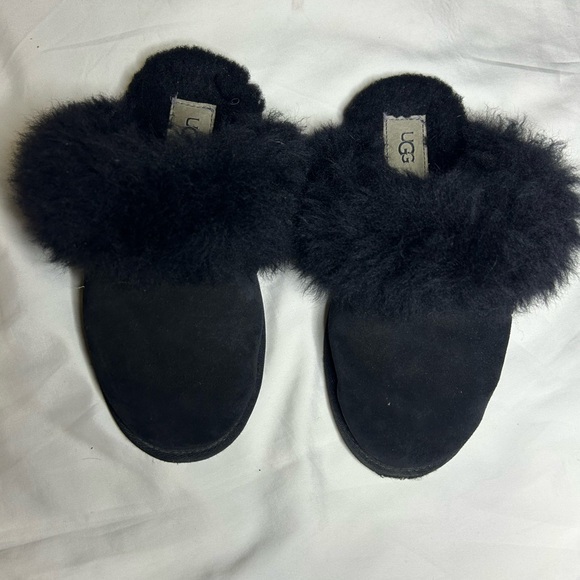 UGG Shoes - UGG Australia Women's Scuff Sis Slippers Black Size 5